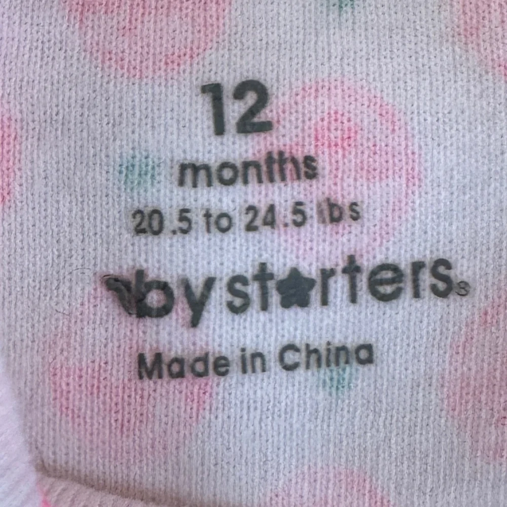 Baby Starters Ruffle Sleeved Bodysuit